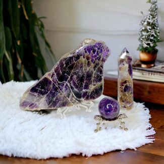 Tranquil Reverie: Dream Amethyst Crystal Collection