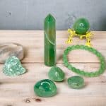 Verdant Harmony: Green Aventurine Crystal Ensemble