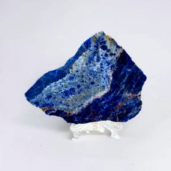 Sodalite Crystal Slab