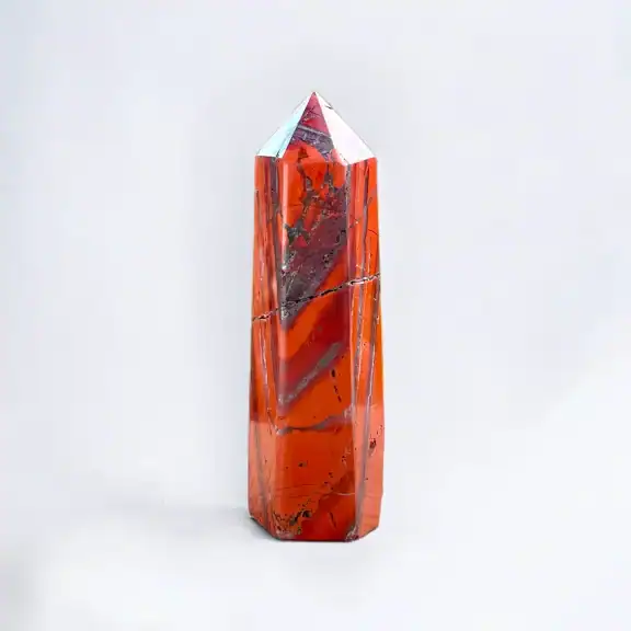 Small Red Jasper Tower