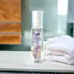 Crystal Perfume & Oil Roller Bottles - Fluorite