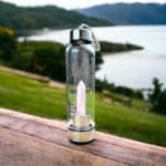 Crystal Water Bottles - Rose Quartz