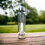 Crystal Water Bottles - Clear Quartz
