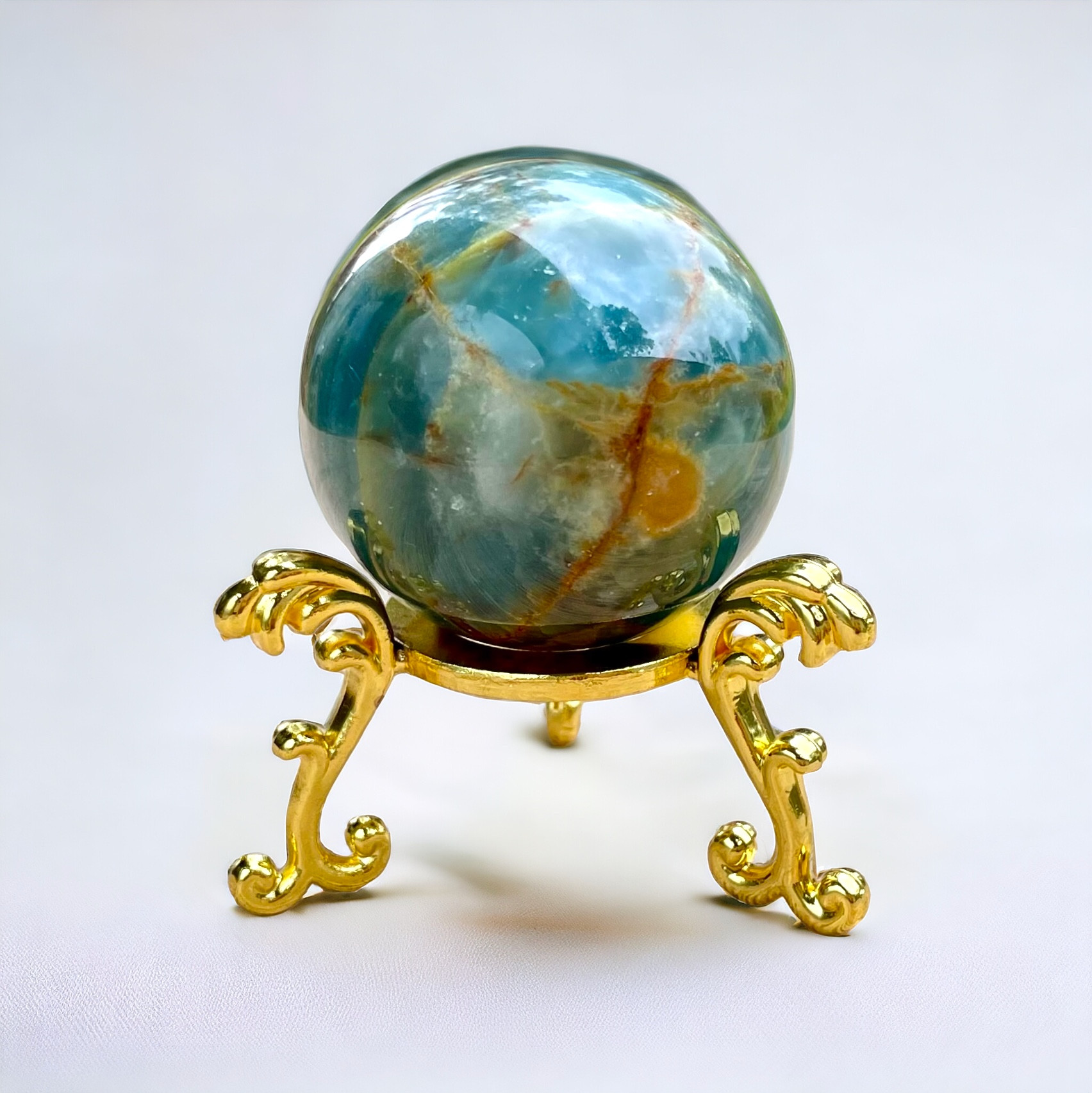 Blue Onyx Spheres