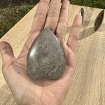 Silver Obsidian Ornaments