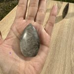 Silver Obsidian Ornaments