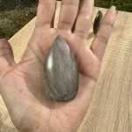 Silver Obsidian Ornaments