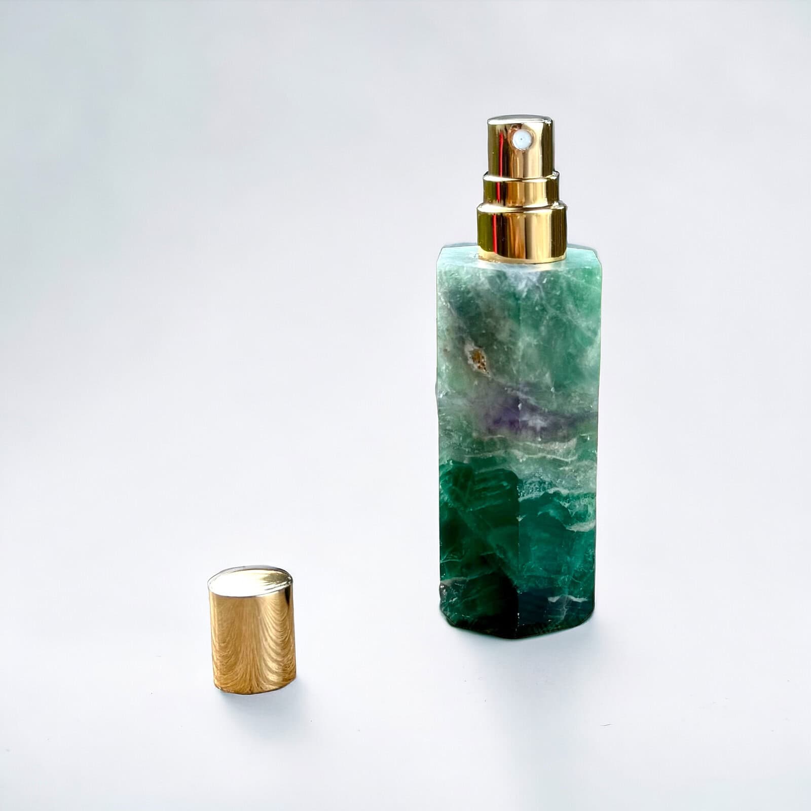 Crystal Perfume Spray Bottle - Fluorite