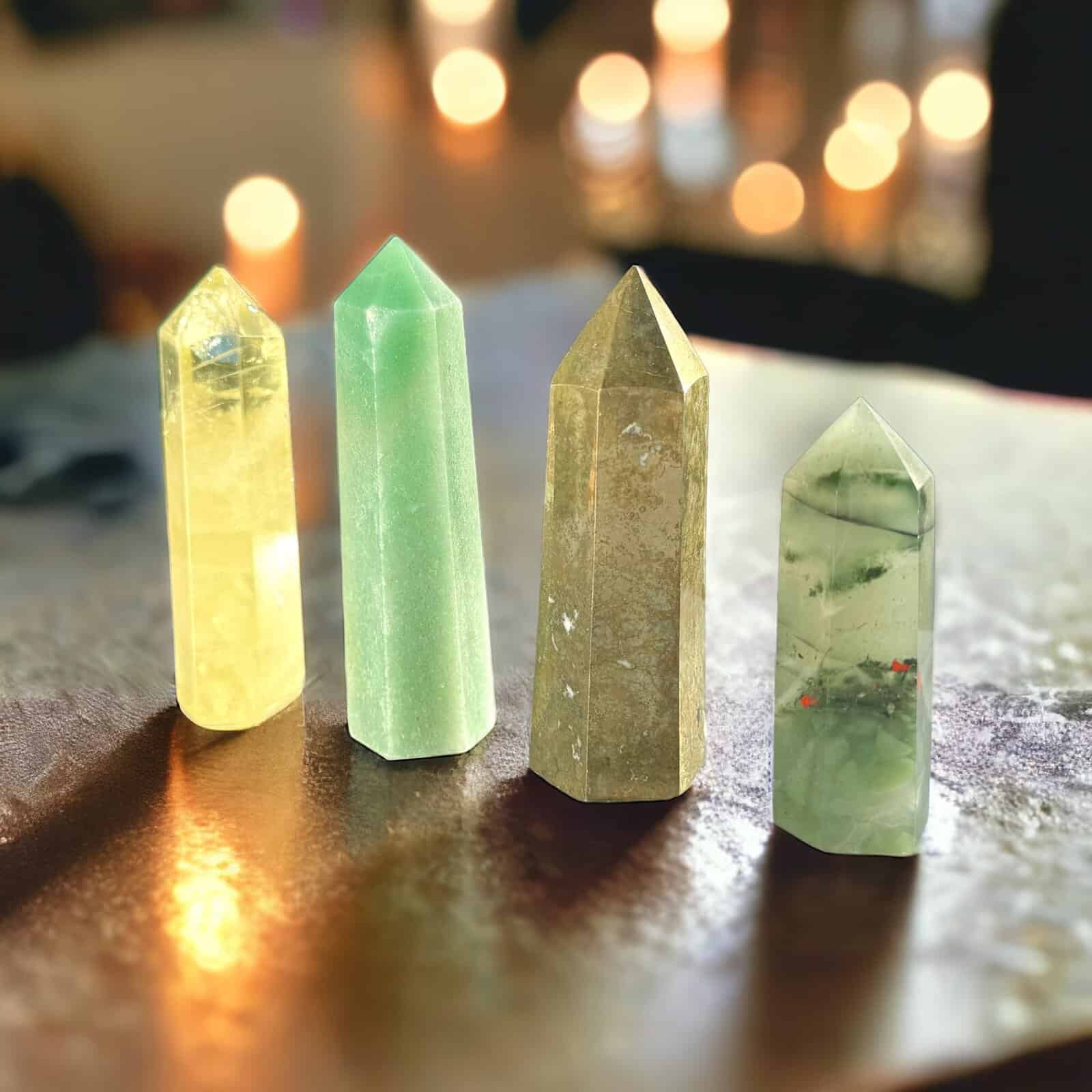 Money Crystal Towers Set Money Crystal Towers Set