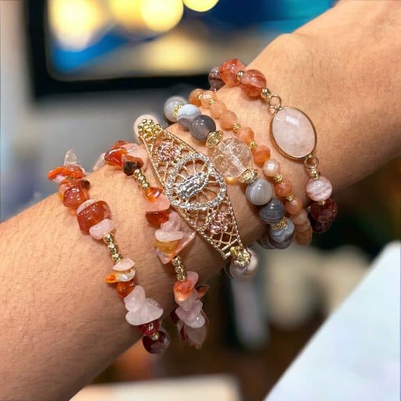 Divine Blooms Harmony Bracelet Stack
