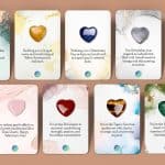 Gemstone Valentine's Cards