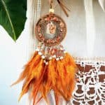 Gemstone Dreamcatcher - Carnelian