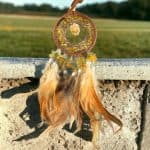 Gemstone Dreamcatcher - Citrine